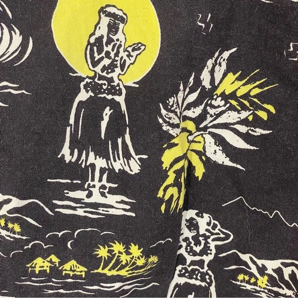 AMERICAN EAGLE OUTFITTERS - SALE! Mens Size 42, Hawaiian, Flat Front Shorts - Picture 4 of 11